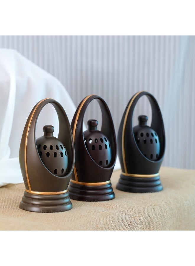 Premium Arabic Magnetic Mabkhara – Luxury Bakhoor & Oud Incense Burner for Majlis, Festivals & Home Ambience - Image 5